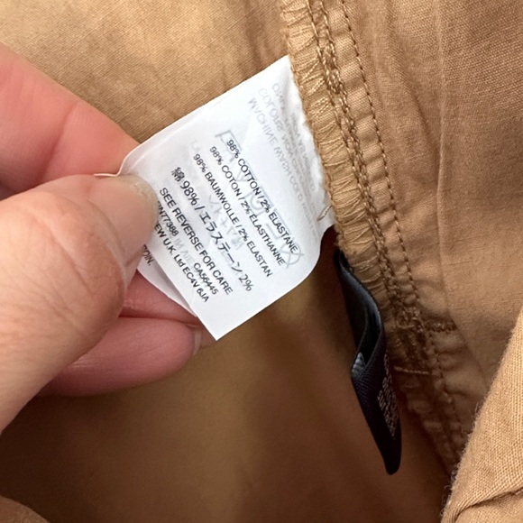 J.Crew Women’s Khaki Chino Pants Size 28 Straight Leg Stretch Cotton - Picture 5 of 11